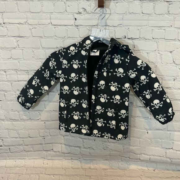 George’s Hat Skull Pattern Toddler Jacket - Picture 1 of 4